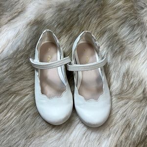 Toddler Size 9 Next White MaryJane Shoes